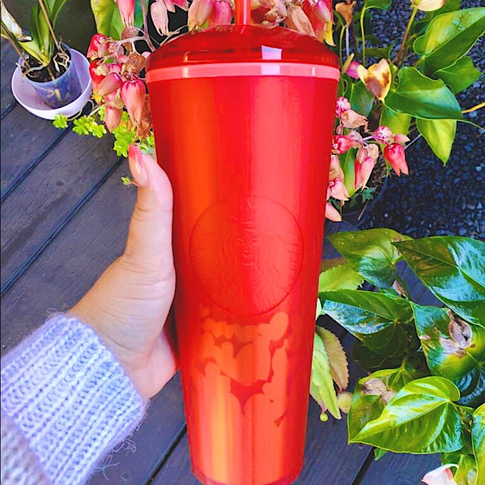 Starbucks Red Dome tumbler cup